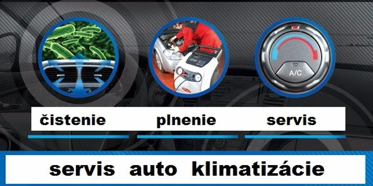 Dezinfekcia a plnenie klimatizácie. Chladivo v cene!