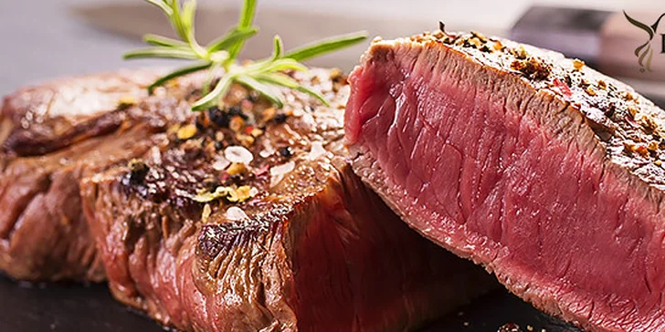 Hovädzí steak na tatranských hríbikoch v hoteli Kukučka****