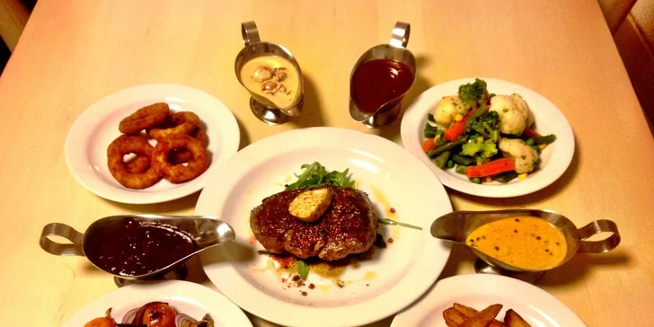 Filet mignon Steak z pravej sviečkovice s prílohou