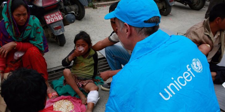 UNICEF: Pomôžte obetiam zemetrasenia v Nepále
