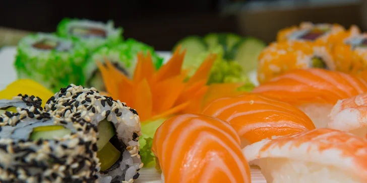 Sushi set v Sushi bare Sunshine v Auparku
