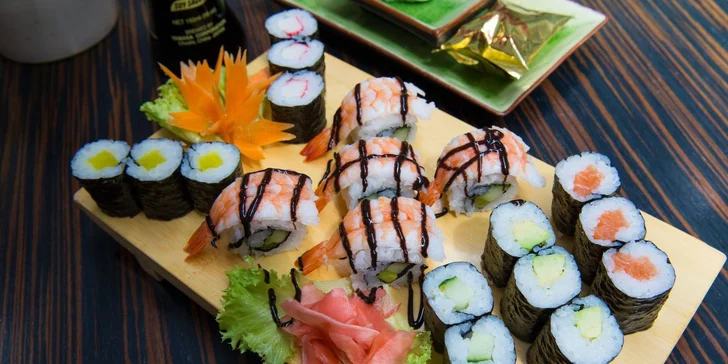 Sushi set v Sushi bare Sunshine v Auparku