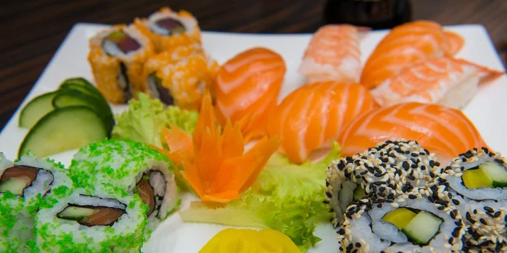 Sushi set v Sushi bare Sunshine v Auparku