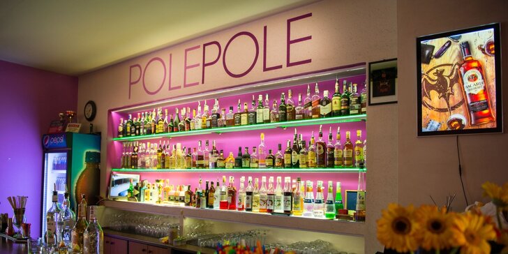 Alko panáky v POLEPOLE caffe & cocktail bar