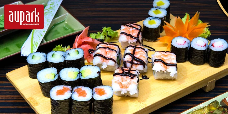 Sushi set v Sushi bare Sunshine v Auparku