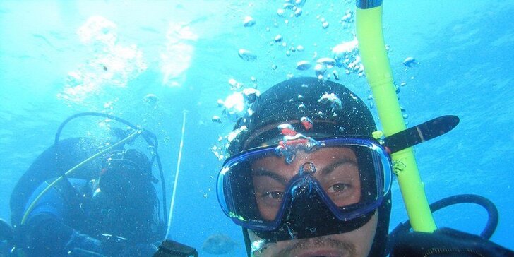Kurz potápania pre začiatočníkov PADI Open Water Diver