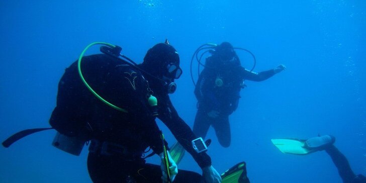 Kurz potápania pre začiatočníkov PADI Open Water Diver