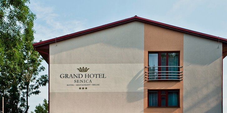 Romantika a golf pre dvoch v Grand Hotel Senica***