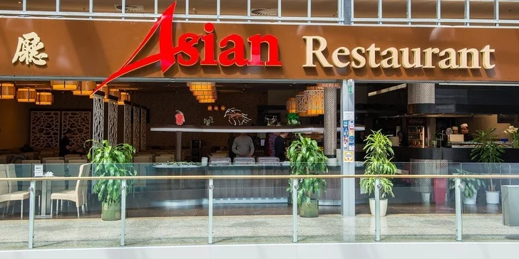 Výborné sushi v Auparku pre dvoch bez rezervácie