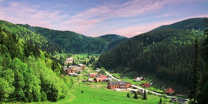 Užite si vo dvojici rajský pobyt v Slovenskom raji s polpenziou