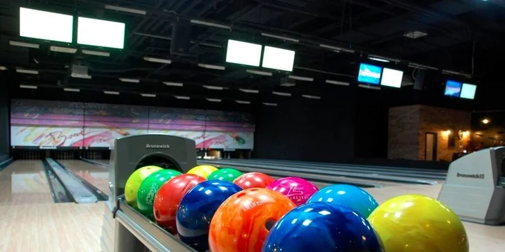 Bowling na 1 hodinu pre 1 až 8 osôb