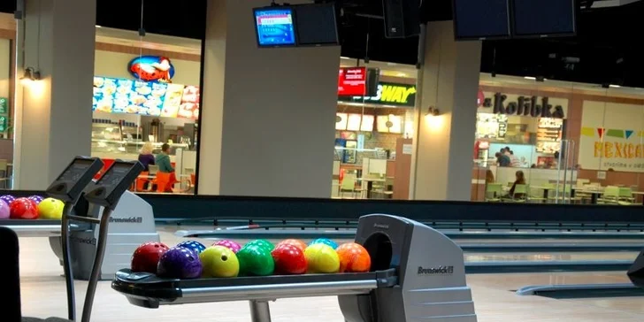Bowling na 1 hodinu pre 1 až 8 osôb