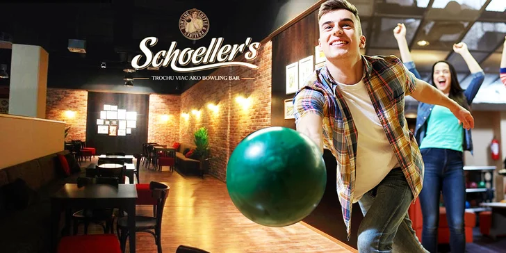 Bowling na 1 hodinu pre 1 až 8 osôb
