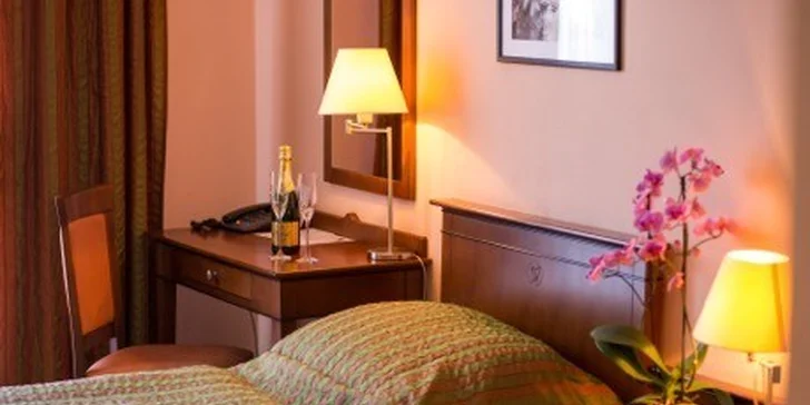 Wellness pobyt v centre kúpeľného mesta s polpenziou, masážou a neobmedzeným wellness