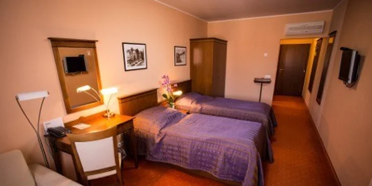 Wellness pobyt v centre kúpeľného mesta s polpenziou, masážou a neobmedzeným wellness