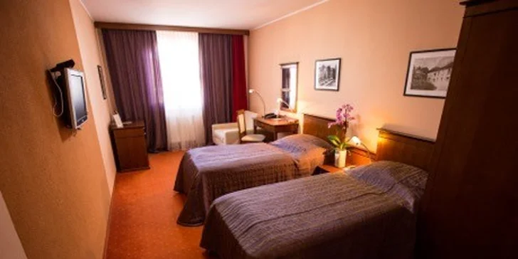 Wellness pobyt v centre kúpeľného mesta s polpenziou, masážou a neobmedzeným wellness