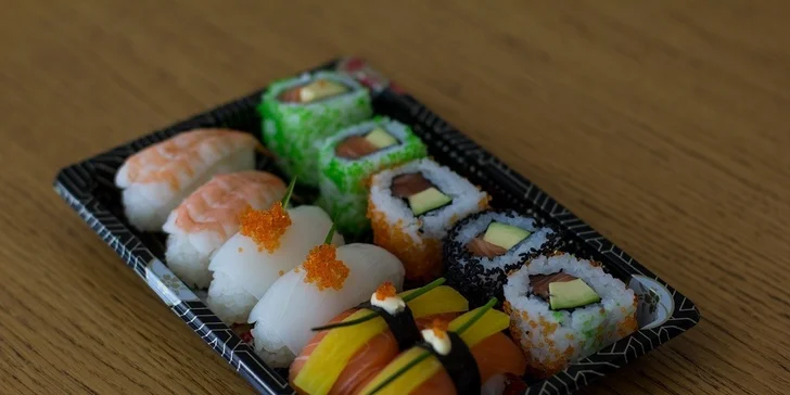 Výborné sushi pre 1 či 2 v Eurovea bez rezervácie