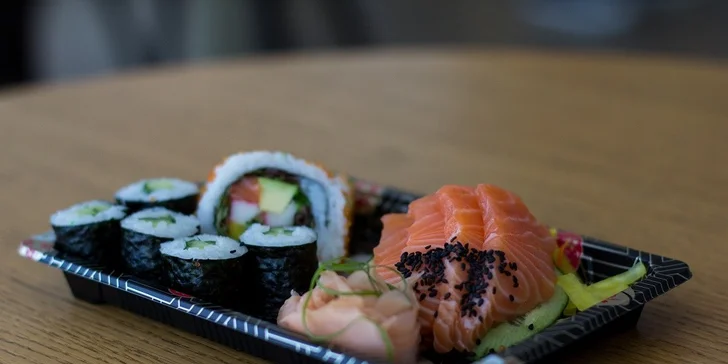 Výborné sushi pre 1 či 2 v Eurovea bez rezervácie