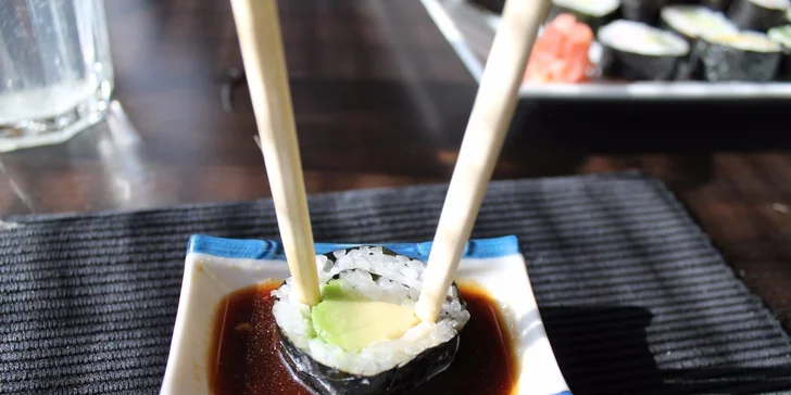 Lahodné sushi menu podľa výberu pre dvoch