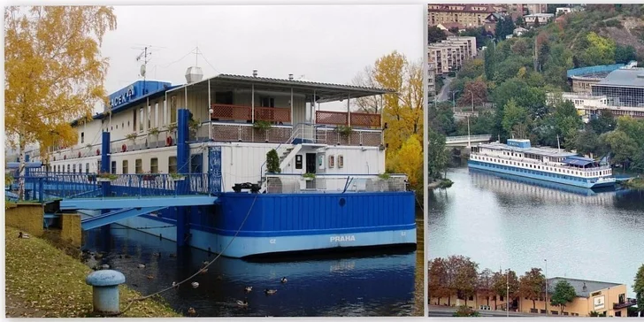 Jarná romantika na Vltave v boteli Racek