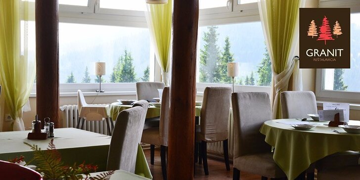 Úžasný pobyt v Horskom Hoteli Granit** s polpenziou a wellness, deti do 6 rokov zdarma