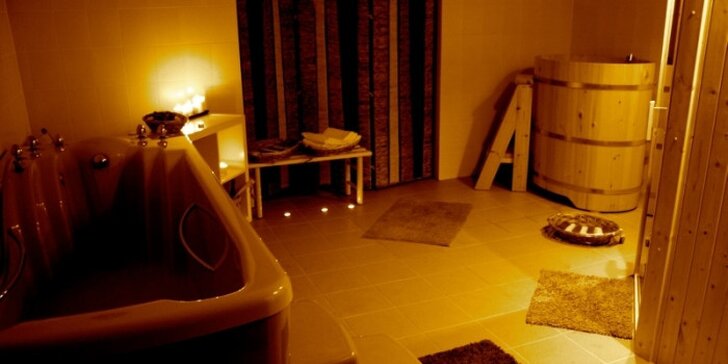 Romantický balíček pre dvojicu alebo Aromaterapeutická masáž so saunou