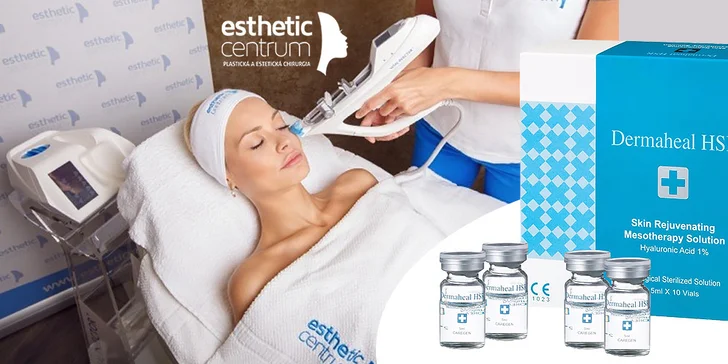 Unikátna vitamínova mezoterapia s Dermaheal HSR - OMLADZUJÚCA BOMBA