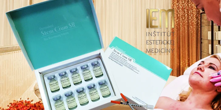 Efektívne omladenie kmeňovými bunkami "STEM CELL TREATMENT"