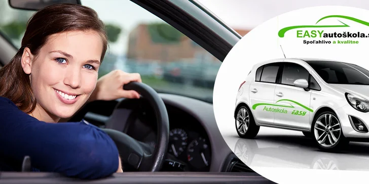 Kondičné jazdy s Easy autoškolou pre každého v každom veku