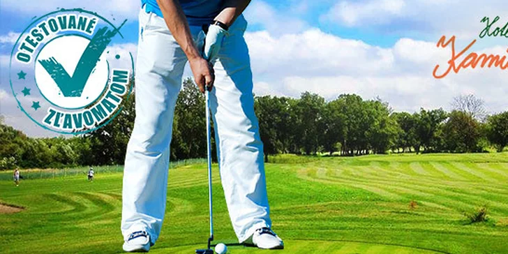 Odpaľujte ako Tiger Woods: skupinové lekcie golfu s trénerom