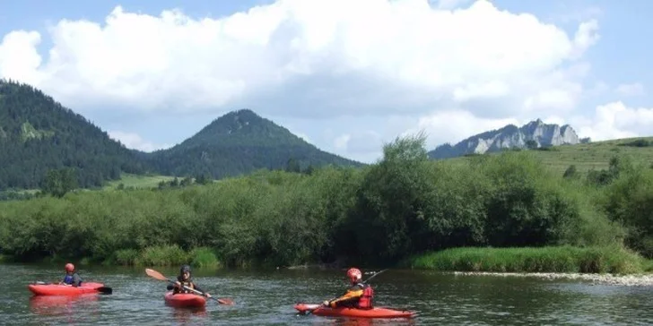 4-dňová kajakárska škola na rozbúrenom Dunajci pre mierne pokročilých