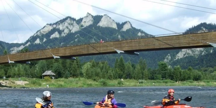 4-dňová kajakárska škola na rozbúrenom Dunajci pre mierne pokročilých