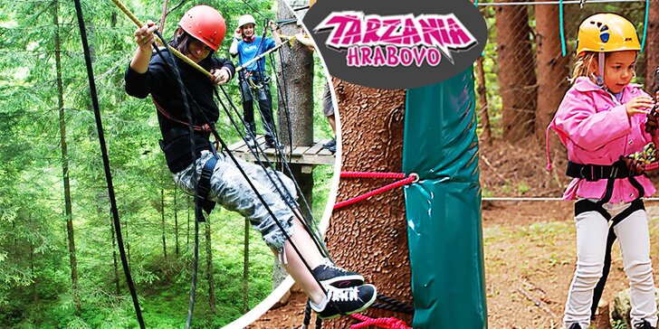 Zábava pre malých aj veľkých v Tarzánii Hrabovo