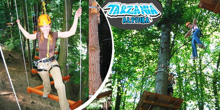 Zábava pre malých aj veľkých v Tarzánii Alpinka!