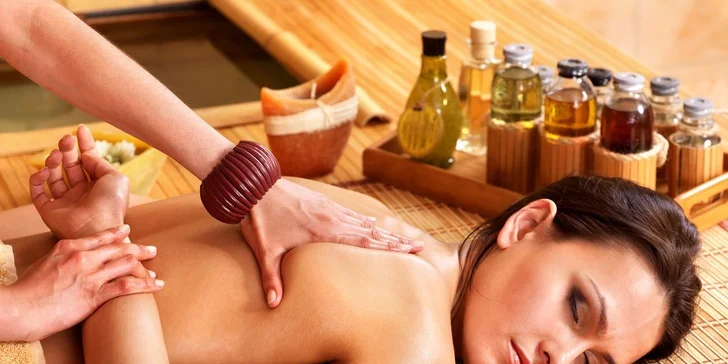 Luxusné thajské masáže - tradičná, aromaterapia alebo peeling