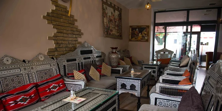 Orientálne arabské 2-chodové menu v Sindibáde