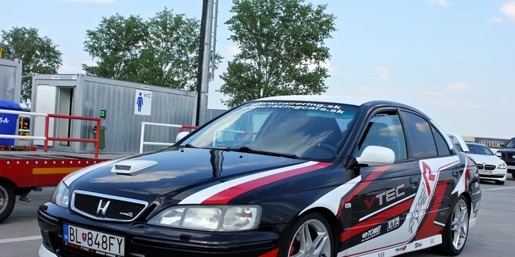 Dajte si 1 alebo 2 kolečká na Slovakia Ringu v krásnej Honda Accord R