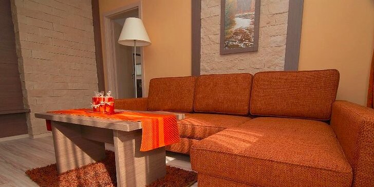 Rodinný relax na Kysuciach v luxusných apartmánoch pre 2 až 4 osoby