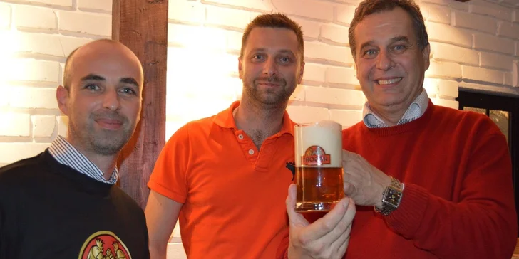 Pivo a pivné pochutiny alebo tatarák v Pivovare Trogár