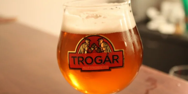 Pivo a pivné pochutiny alebo tatarák v Pivovare Trogár