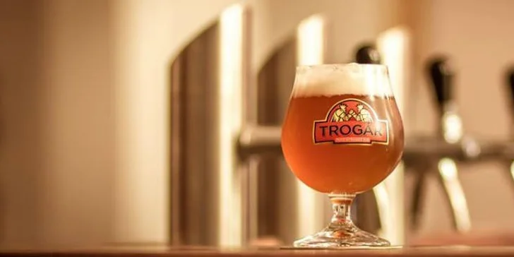 Pivo a pivné pochutiny alebo tatarák v Pivovare Trogár