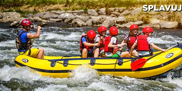 Dobrodružný rafting na Hornáde. Aj pre celé rodiny!