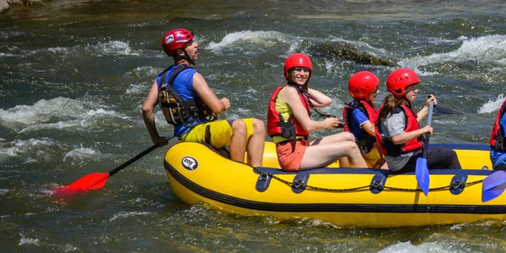 Dobrodružný rafting na Hornáde. Aj pre celé rodiny!