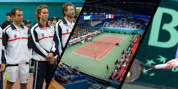 2,50 eur za celodenný lístok (sobota 17.9.) na Davis Cup! Zažite dôležité športové okamihy na vlastné oči, teraz so zľavou 50%!