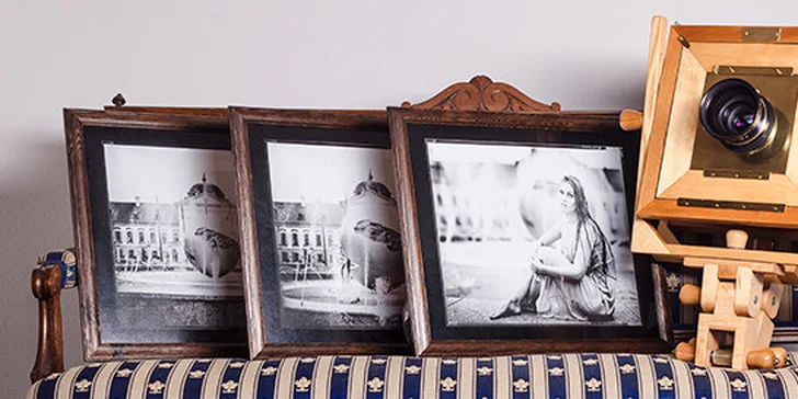 Portrétne fotografovanie na historický fotoaparát