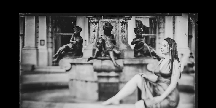 Portrétne fotografovanie na historický fotoaparát
