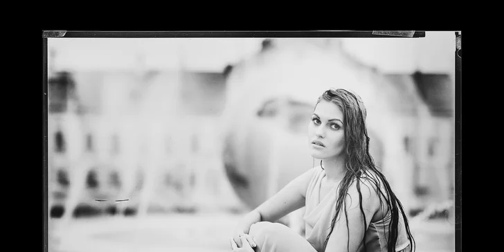 Portrétne fotografovanie na historický fotoaparát