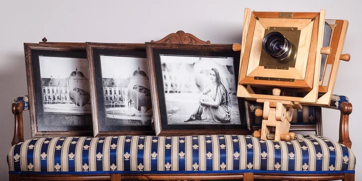 Portrétne fotografovanie na historický fotoaparát