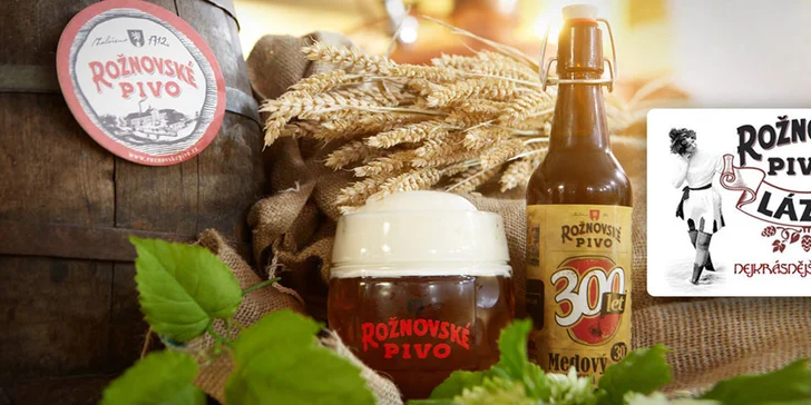 Pivný doktorát alebo wellness pobyt v Rožnovskom pivovare