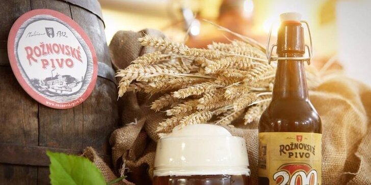 Pivný doktorát alebo wellness pobyt v Rožnovskom pivovare